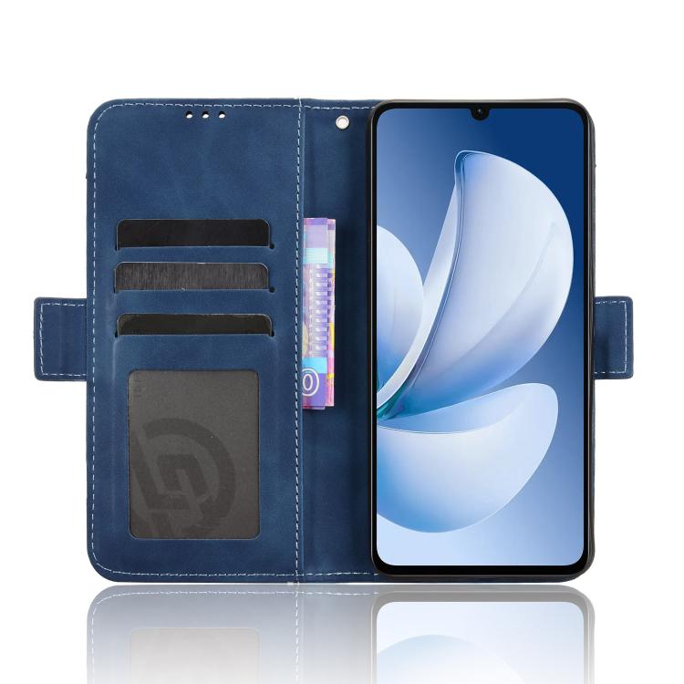 For Realme C71 4G India / Note 70T 4G Skin Feel Calf Texture Card Slots Leather Phone Case