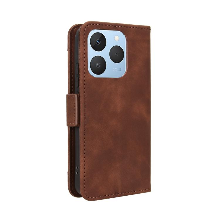 For Realme 15T 5G Skin Feel Calf Texture Card Slots Leather Phone Case