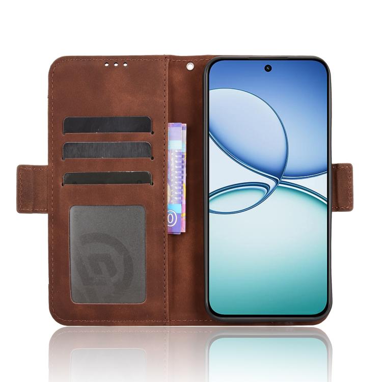 For Realme 15T 5G Skin Feel Calf Texture Card Slots Leather Phone Case