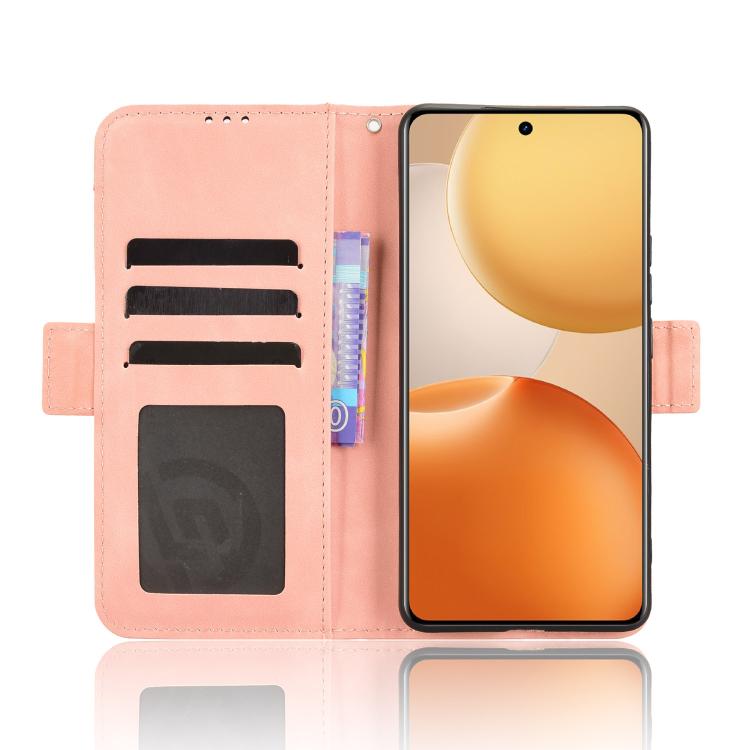 For Realme P4 5G Skin Feel Calf Texture Card Slots Leather Phone Case