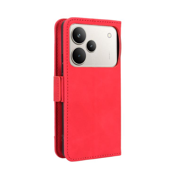 For Realme P4 5G Skin Feel Calf Texture Card Slots Leather Phone Case