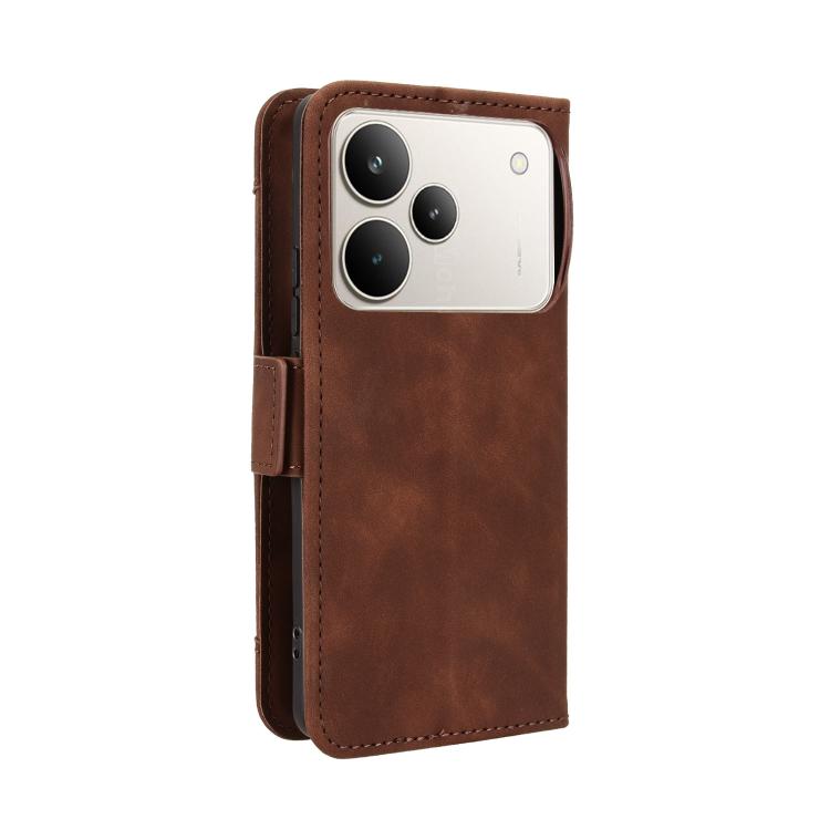 For Realme P4 5G Skin Feel Calf Texture Card Slots Leather Phone Case