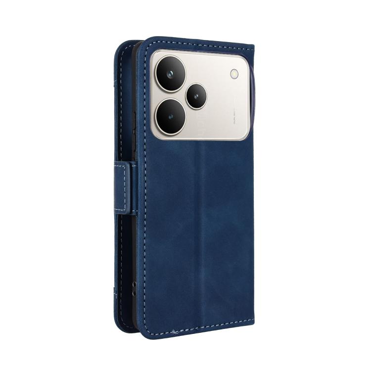 For Realme P4 Pro 5G Skin Feel Calf Texture Card Slots Leather Phone Case
