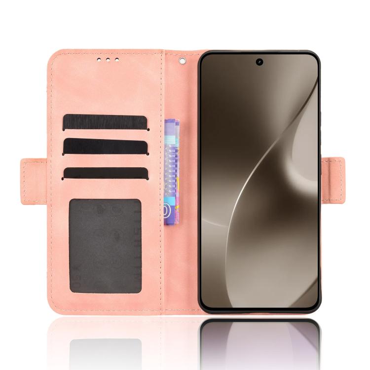For Realme 15 SEA Skin Feel Calf Texture Card Slots Leather Phone Case