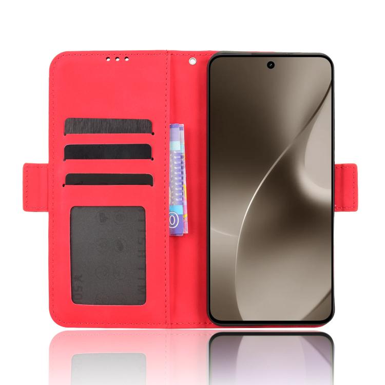 For Realme 15 SEA Skin Feel Calf Texture Card Slots Leather Phone Case