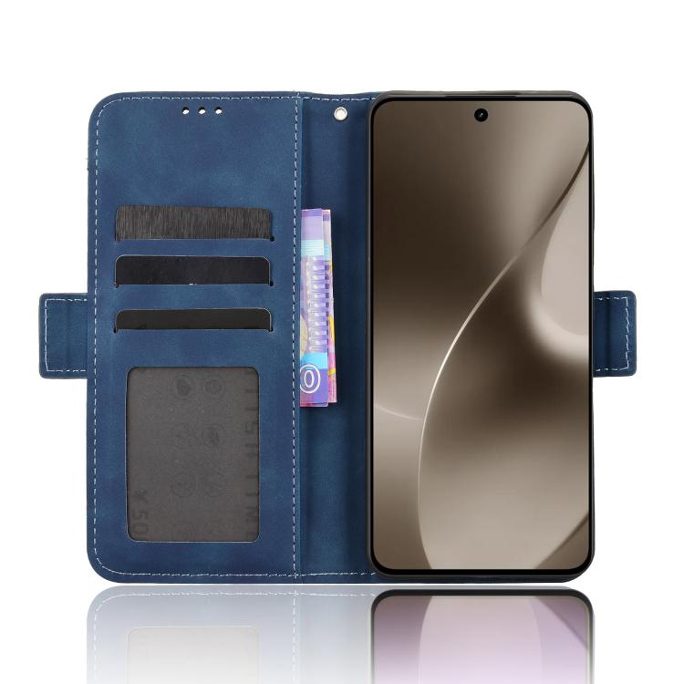 For Realme 15 SEA Skin Feel Calf Texture Card Slots Leather Phone Case