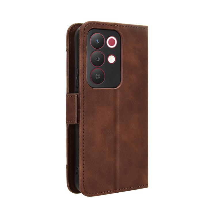 For Realme 15x 5G India / C85 5G Skin Feel Calf Texture Card Slots Leather Phone Case