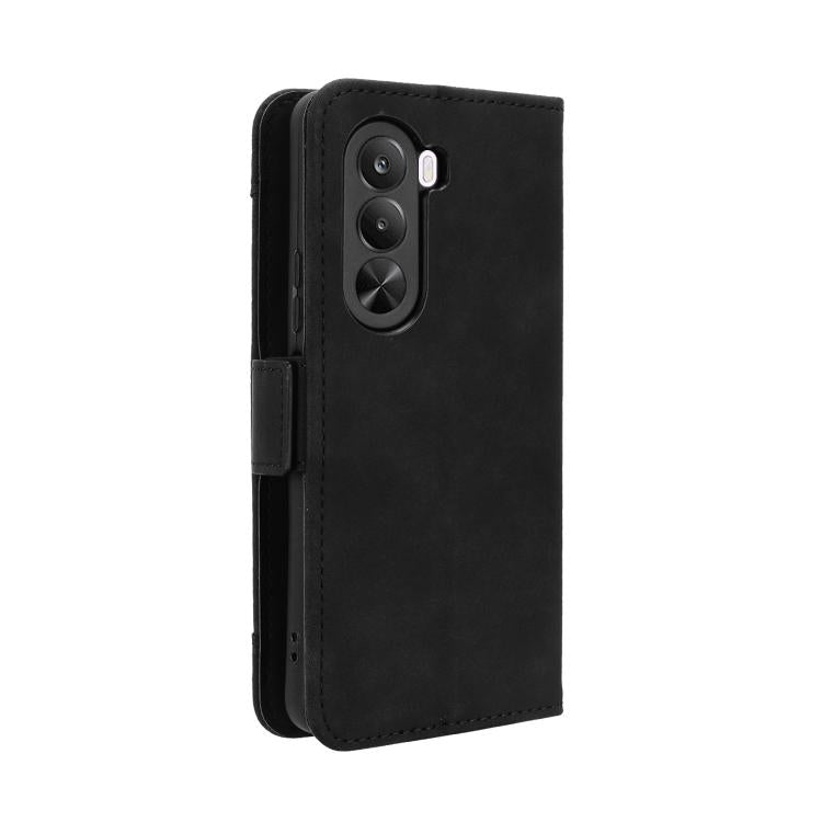 For Realme P4x 5G Skin Feel Calf Texture Card Slots Leather Phone Case