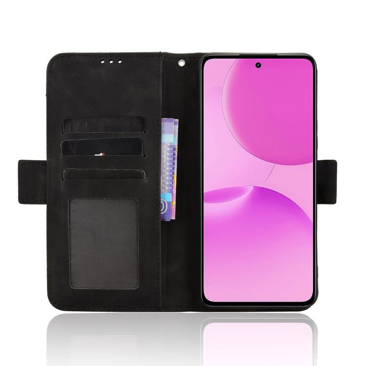 For Realme P4x 5G Skin Feel Calf Texture Card Slots Leather Phone Case