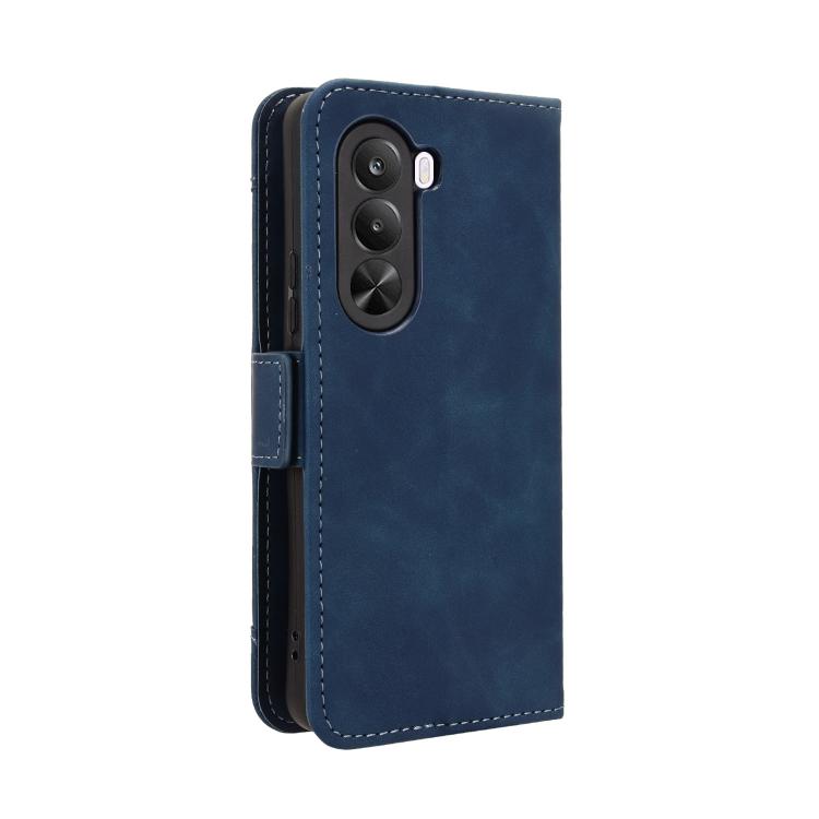 For Realme P4x 5G Skin Feel Calf Texture Card Slots Leather Phone Case