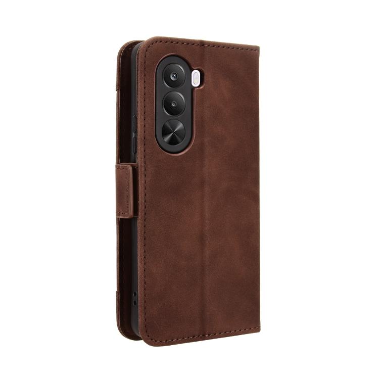 For Realme P4x 5G Skin Feel Calf Texture Card Slots Leather Phone Case