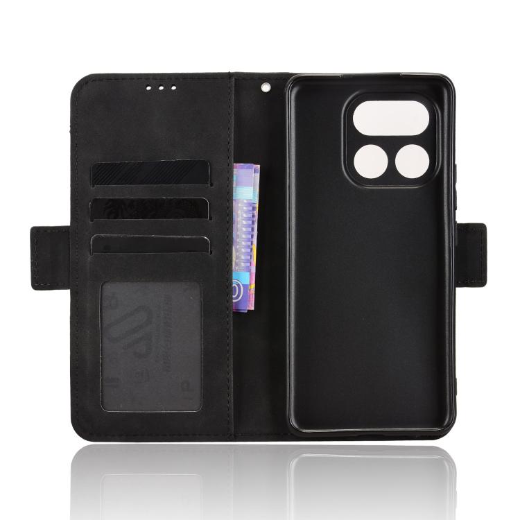 For Realme 16 Pro+ 5G Skin Feel Calf Texture Card Slots Leather Phone Case