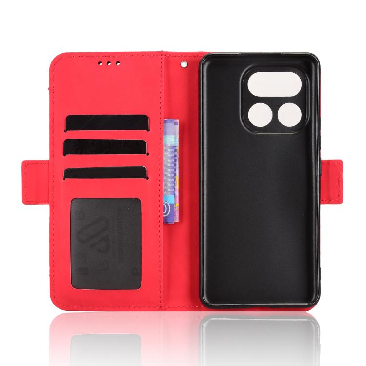For Realme 16 Pro+ 5G Skin Feel Calf Texture Card Slots Leather Phone Case