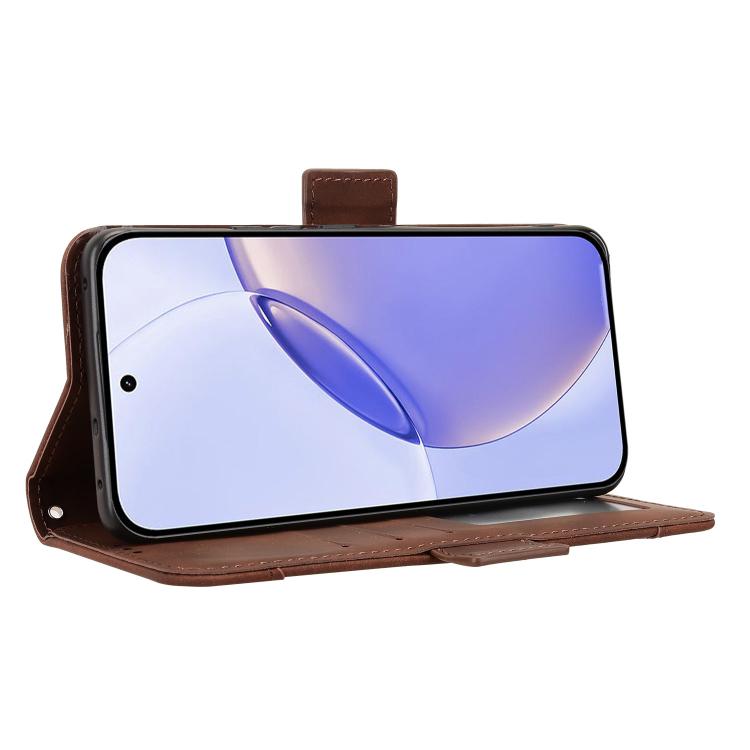 For Realme 16 Pro+ 5G Skin Feel Calf Texture Card Slots Leather Phone Case