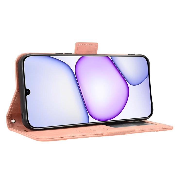 For Realme C83 5G / P4 Lite 5G Skin Feel Calf Texture Card Slots Leather Phone Case