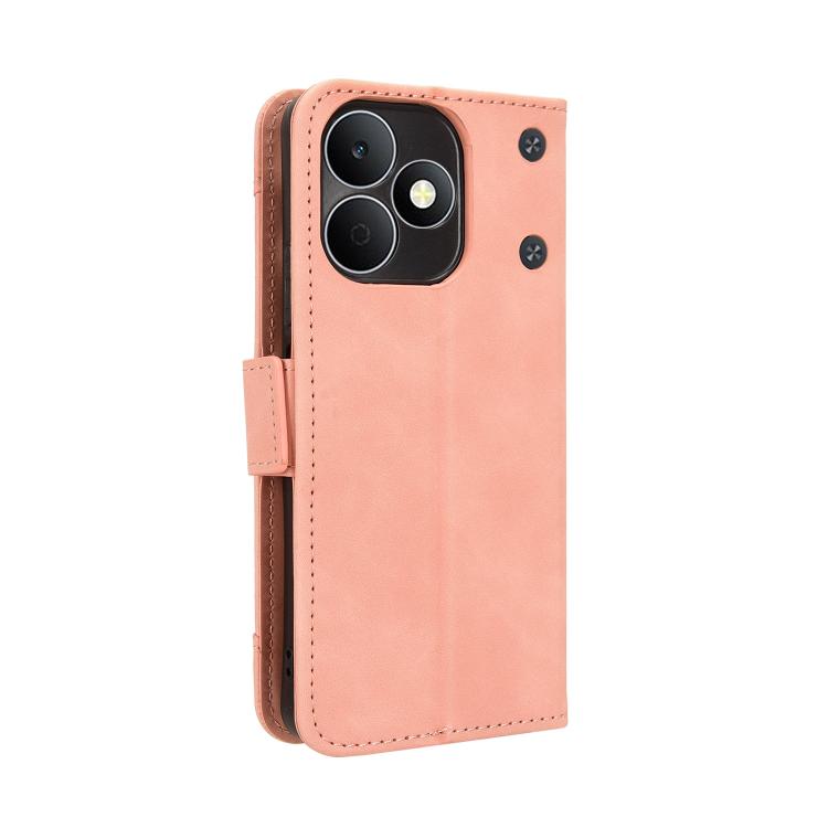 For Realme Note 80 4G Skin Feel Calf Texture Card Slots Leather Phone Case