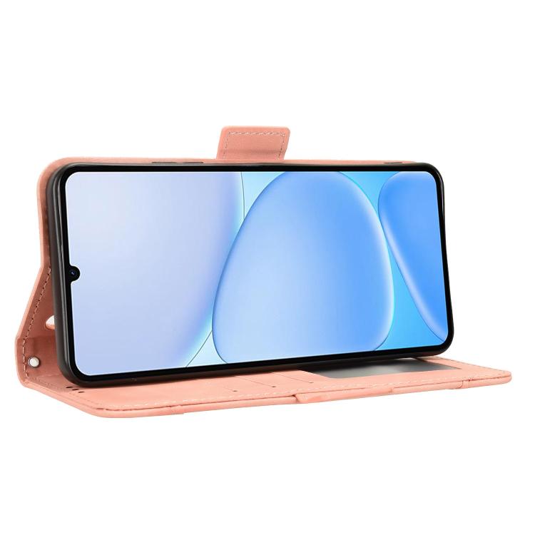 For Realme Note 80 4G Skin Feel Calf Texture Card Slots Leather Phone Case