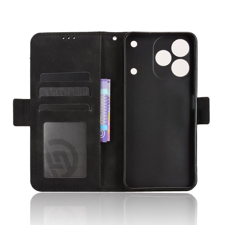 For Realme Note 80 4G Skin Feel Calf Texture Card Slots Leather Phone Case