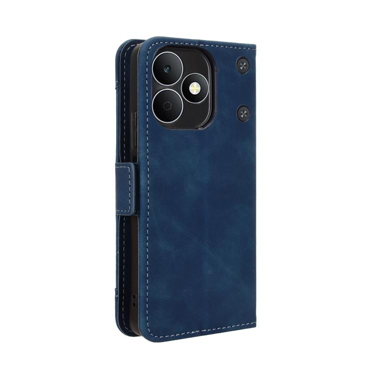 For Realme Note 80 4G Skin Feel Calf Texture Card Slots Leather Phone Case