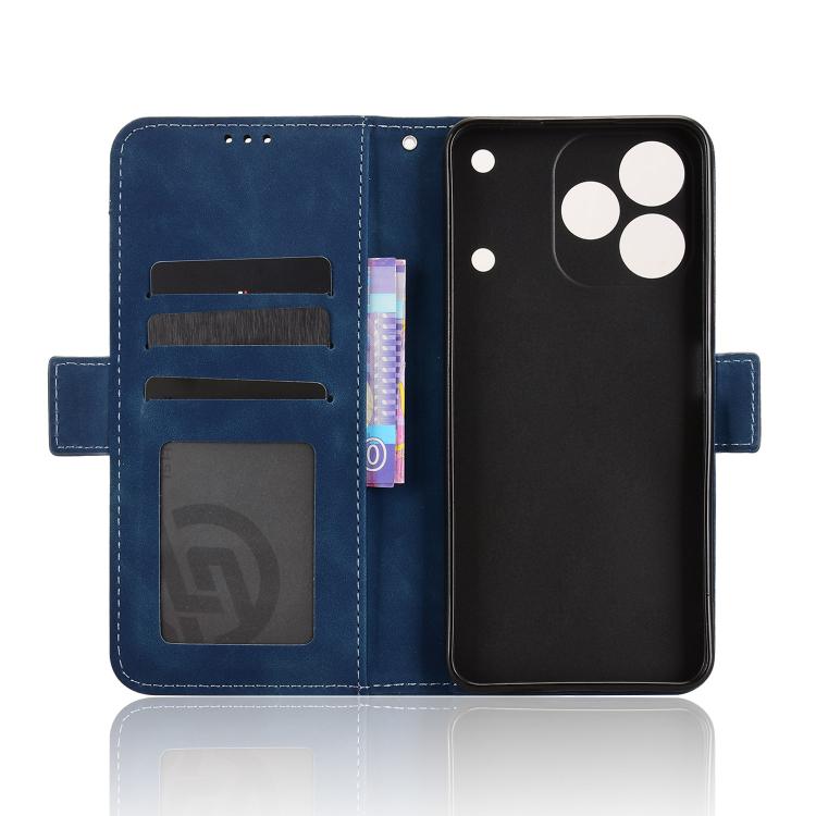 For Realme Note 80 4G Skin Feel Calf Texture Card Slots Leather Phone Case