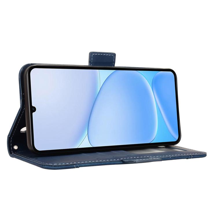 For Realme Note 80 4G Skin Feel Calf Texture Card Slots Leather Phone Case