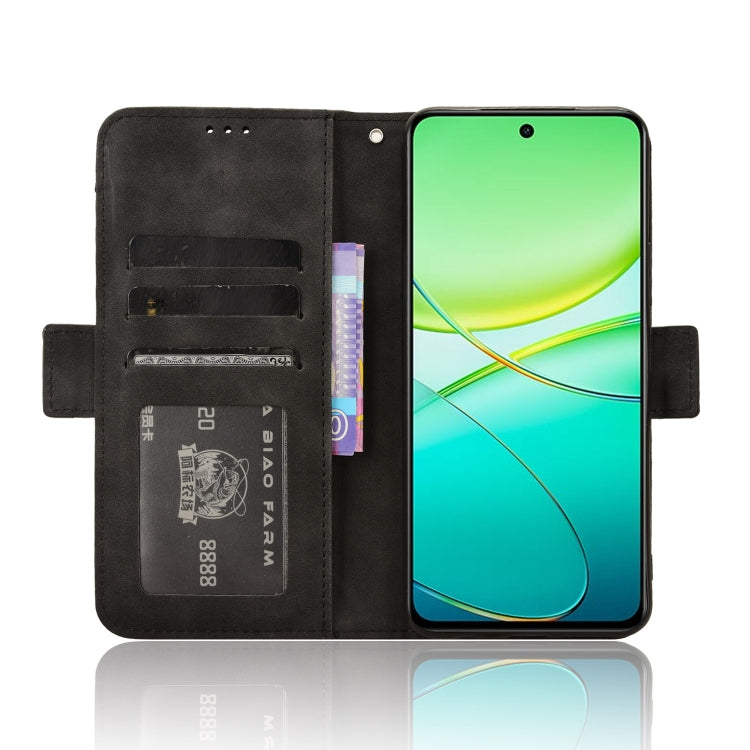 For vivo Y38 5G / Y200i 5G Skin Feel Calf Texture Card Slots Leather Phone Case