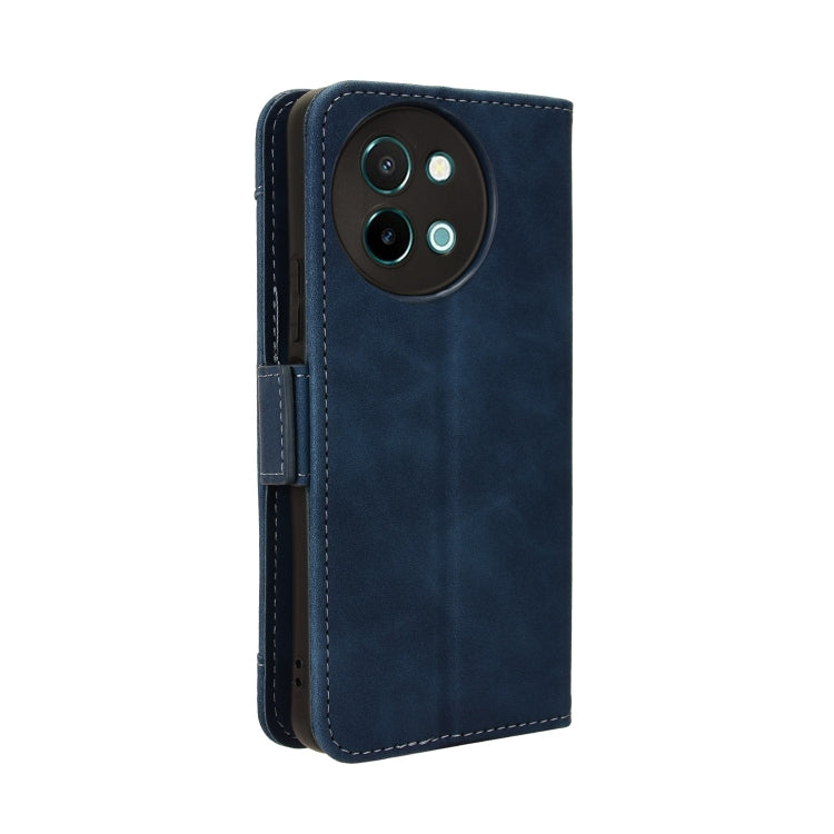 For vivo Y38 5G / Y200i 5G Skin Feel Calf Texture Card Slots Leather Phone Case