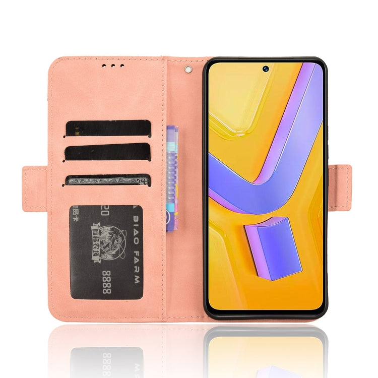 For vivo Y200e 5G / Y100 5G IND Skin Feel Calf Texture Card Slots Leather Phone Case