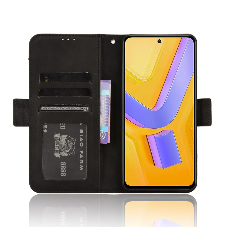For vivo Y200e 5G / Y100 5G IND Skin Feel Calf Texture Card Slots Leather Phone Case