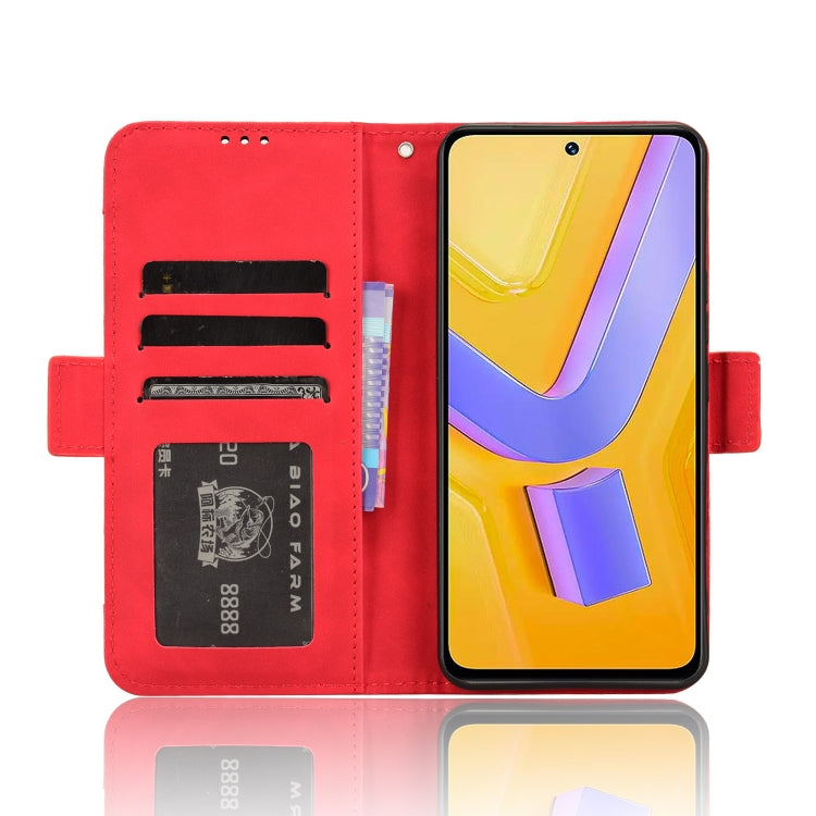 For vivo Y200e 5G / Y100 5G IND Skin Feel Calf Texture Card Slots Leather Phone Case