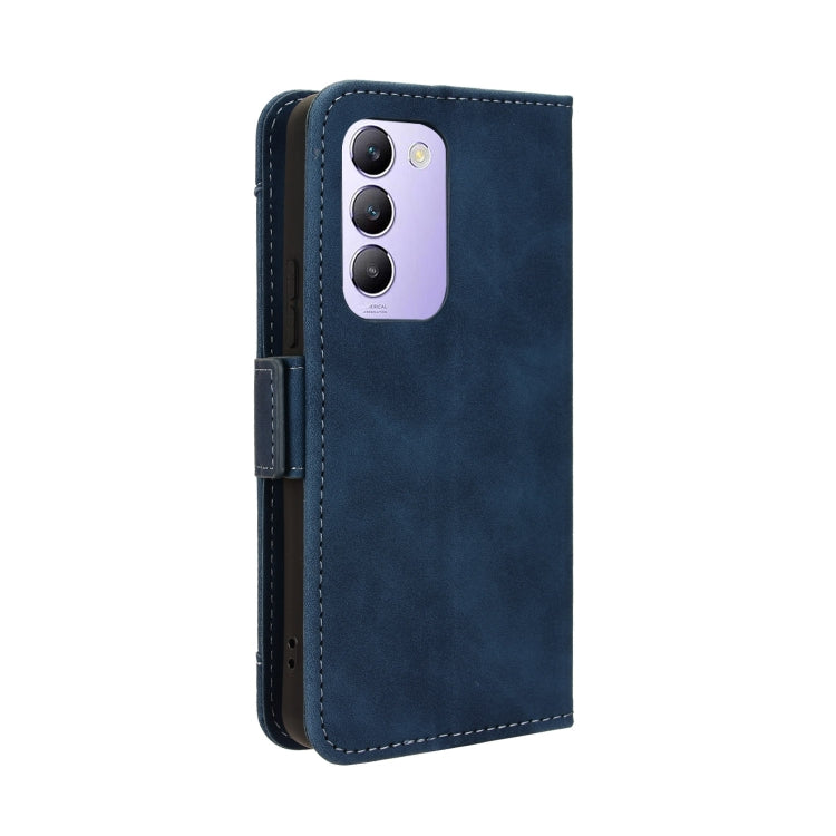 For vivo Y200e 5G / Y100 5G IND Skin Feel Calf Texture Card Slots Leather Phone Case