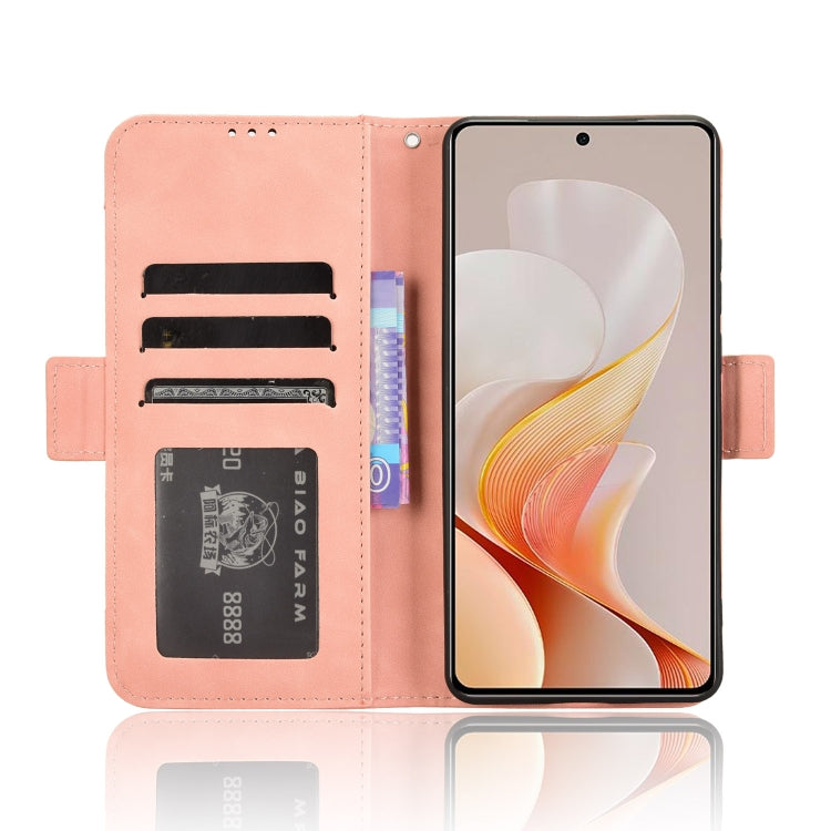 For vivo S19 5G Skin Feel Calf Texture Card Slots Leather Phone Case