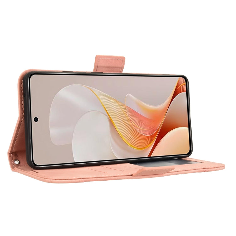 For vivo S19 5G Skin Feel Calf Texture Card Slots Leather Phone Case