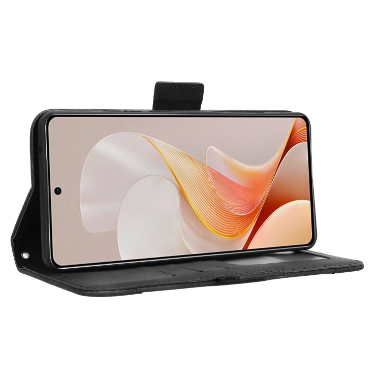 For vivo S19 5G Skin Feel Calf Texture Card Slots Leather Phone Case