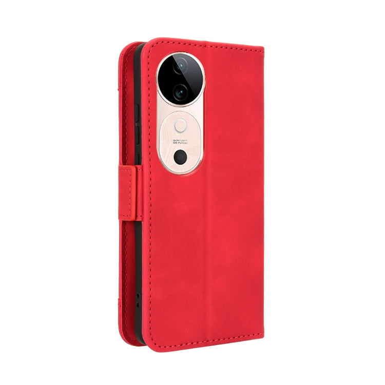 For vivo S19 5G Skin Feel Calf Texture Card Slots Leather Phone Case