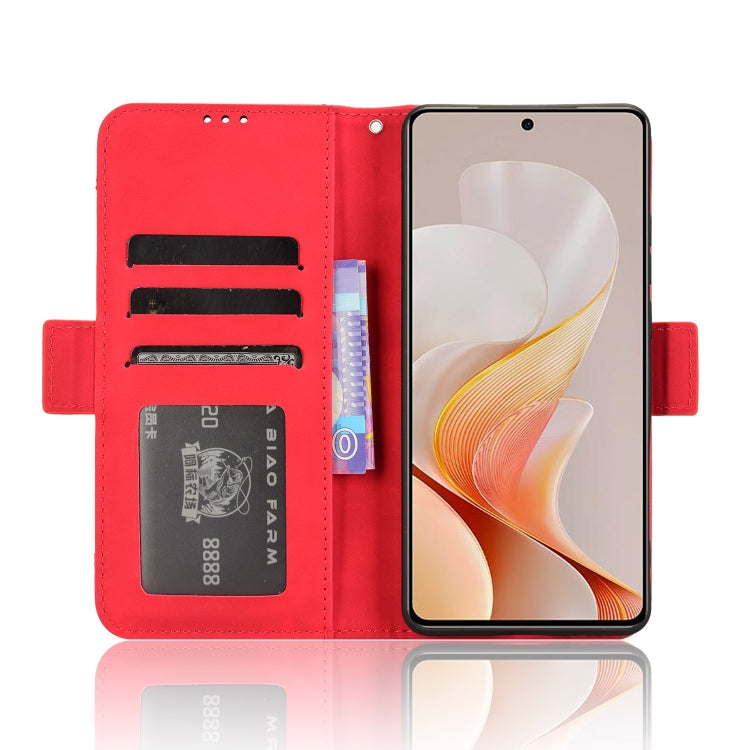 For vivo S19 5G Skin Feel Calf Texture Card Slots Leather Phone Case
