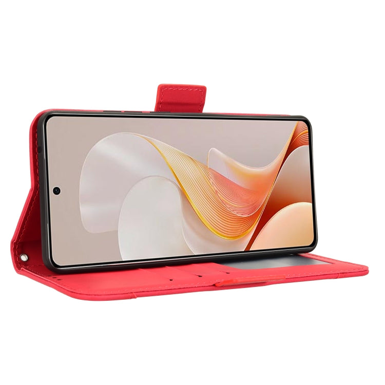 For vivo S19 5G Skin Feel Calf Texture Card Slots Leather Phone Case
