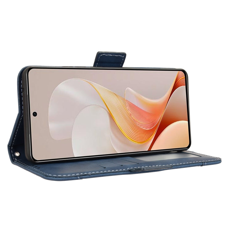 For vivo S19 5G Skin Feel Calf Texture Card Slots Leather Phone Case