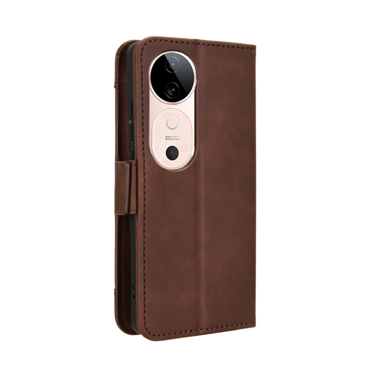 For vivo S19 5G Skin Feel Calf Texture Card Slots Leather Phone Case