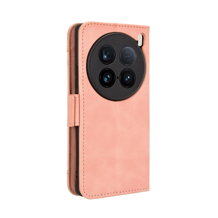 For vivo X100 Ultra 5G Skin Feel Calf Texture Card Slots Leather Phone Case