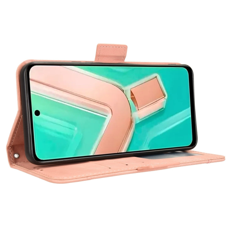For vivo Y28 4G Skin Feel Calf Texture Card Slots Leather Phone Case