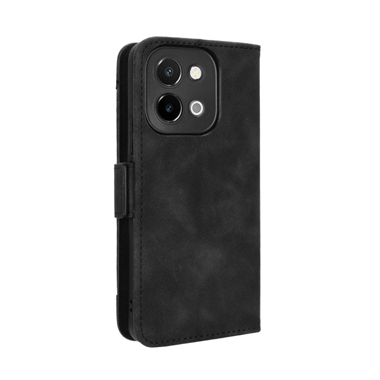 For vivo Y28 4G Skin Feel Calf Texture Card Slots Leather Phone Case