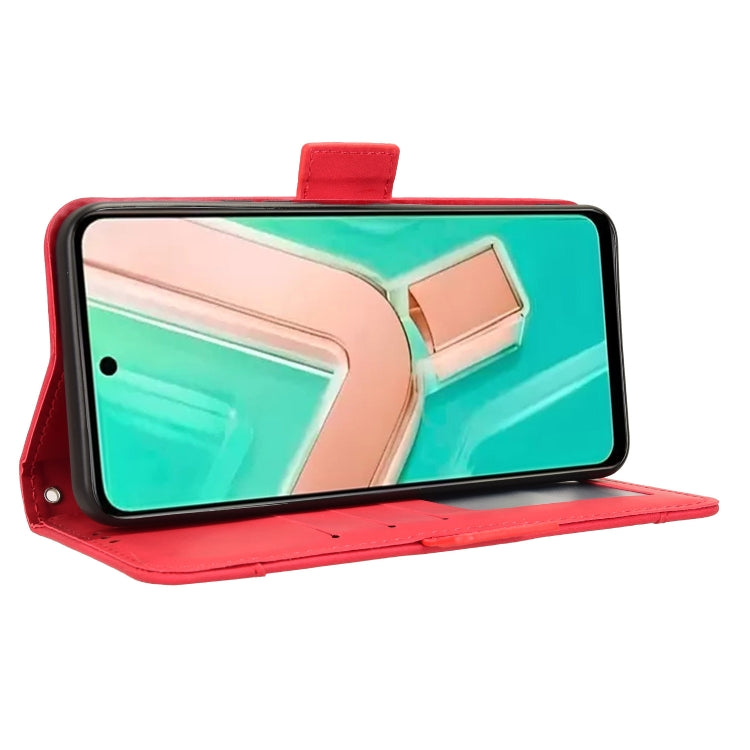 For vivo Y28 4G Skin Feel Calf Texture Card Slots Leather Phone Case
