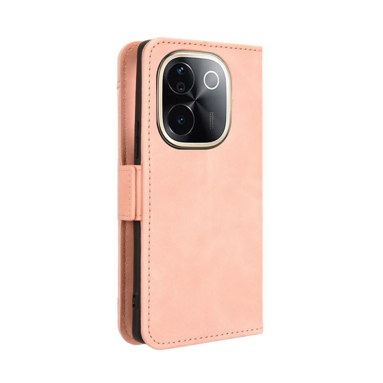 For vivo T3 Pro 5G / iQOO Z9S Pro 5G Skin Feel Calf Texture Card Slots Leather Phone Case
