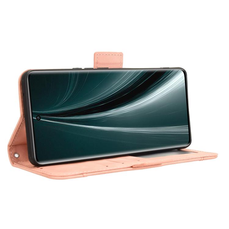 For vivo T3 Pro 5G / iQOO Z9S Pro 5G Skin Feel Calf Texture Card Slots Leather Phone Case