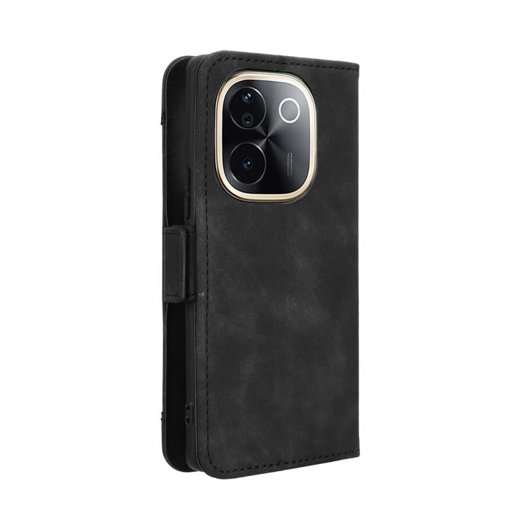 For vivo T3 Pro 5G / iQOO Z9S Pro 5G Skin Feel Calf Texture Card Slots Leather Phone Case