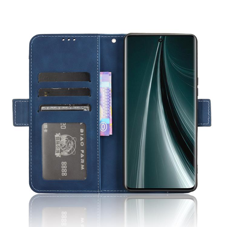 For vivo T3 Pro 5G / iQOO Z9S Pro 5G Skin Feel Calf Texture Card Slots Leather Phone Case