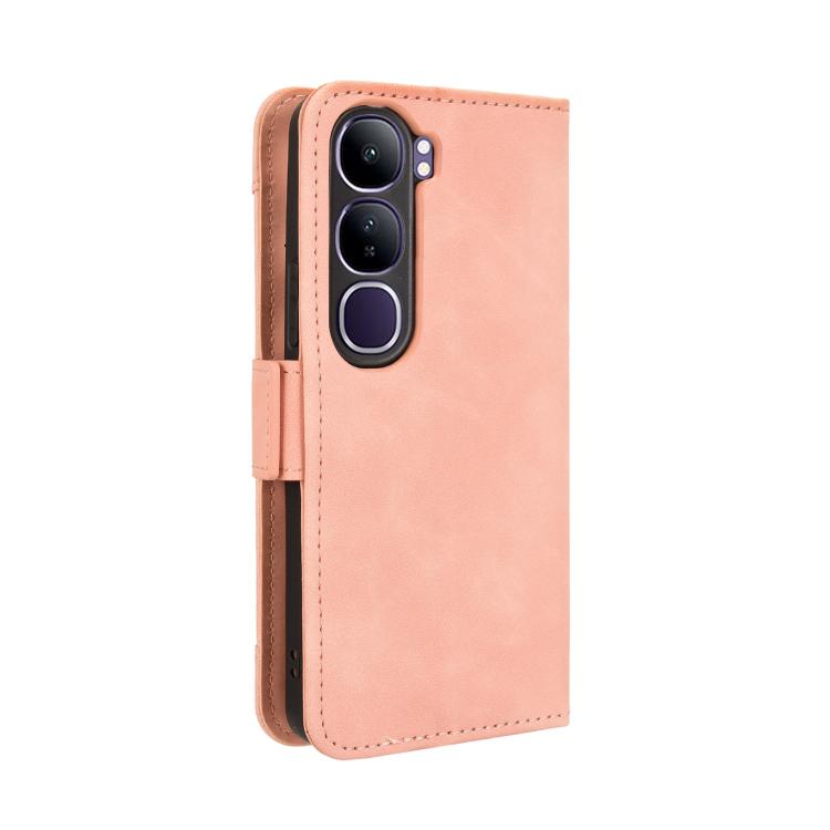 For vivo V40 Lite 4G / 5G IDN Skin Feel Calf Texture Card Slots Leather Phone Case