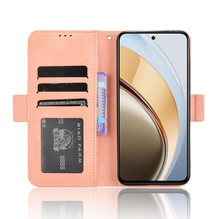For vivo V40 Lite 4G / 5G IDN Skin Feel Calf Texture Card Slots Leather Phone Case