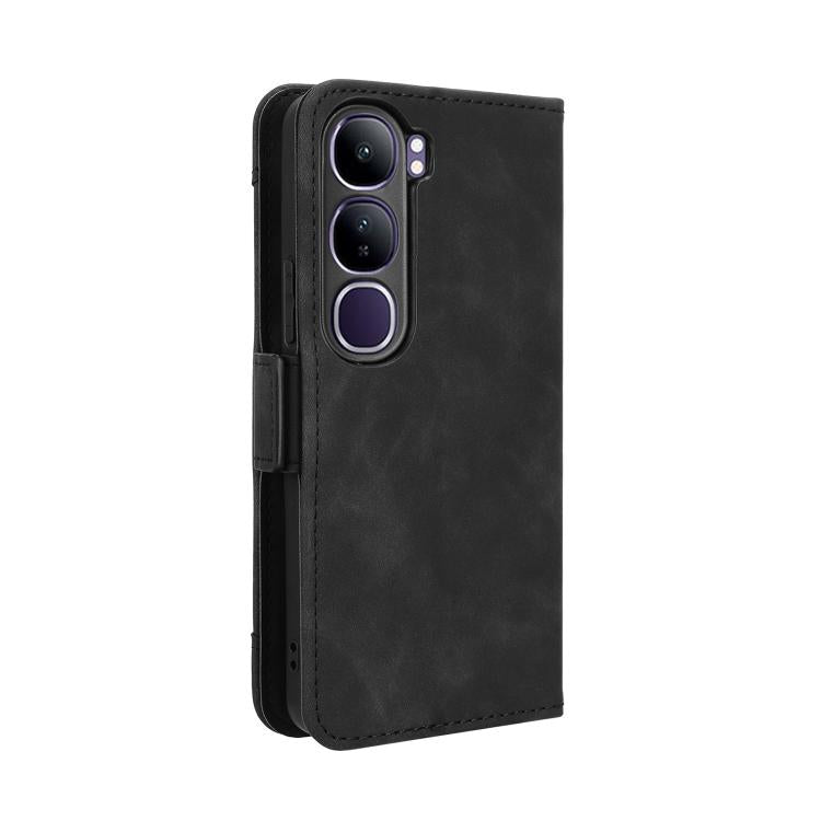 For vivo V40 Lite 4G / 5G IDN Skin Feel Calf Texture Card Slots Leather Phone Case